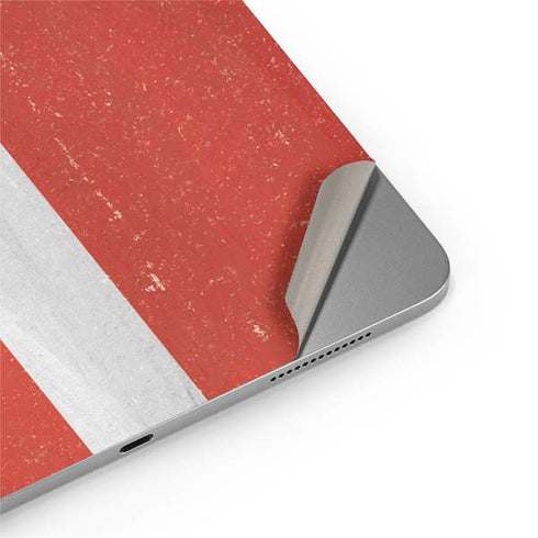 Denmark Flag Distressed Apple iPad Air Skin